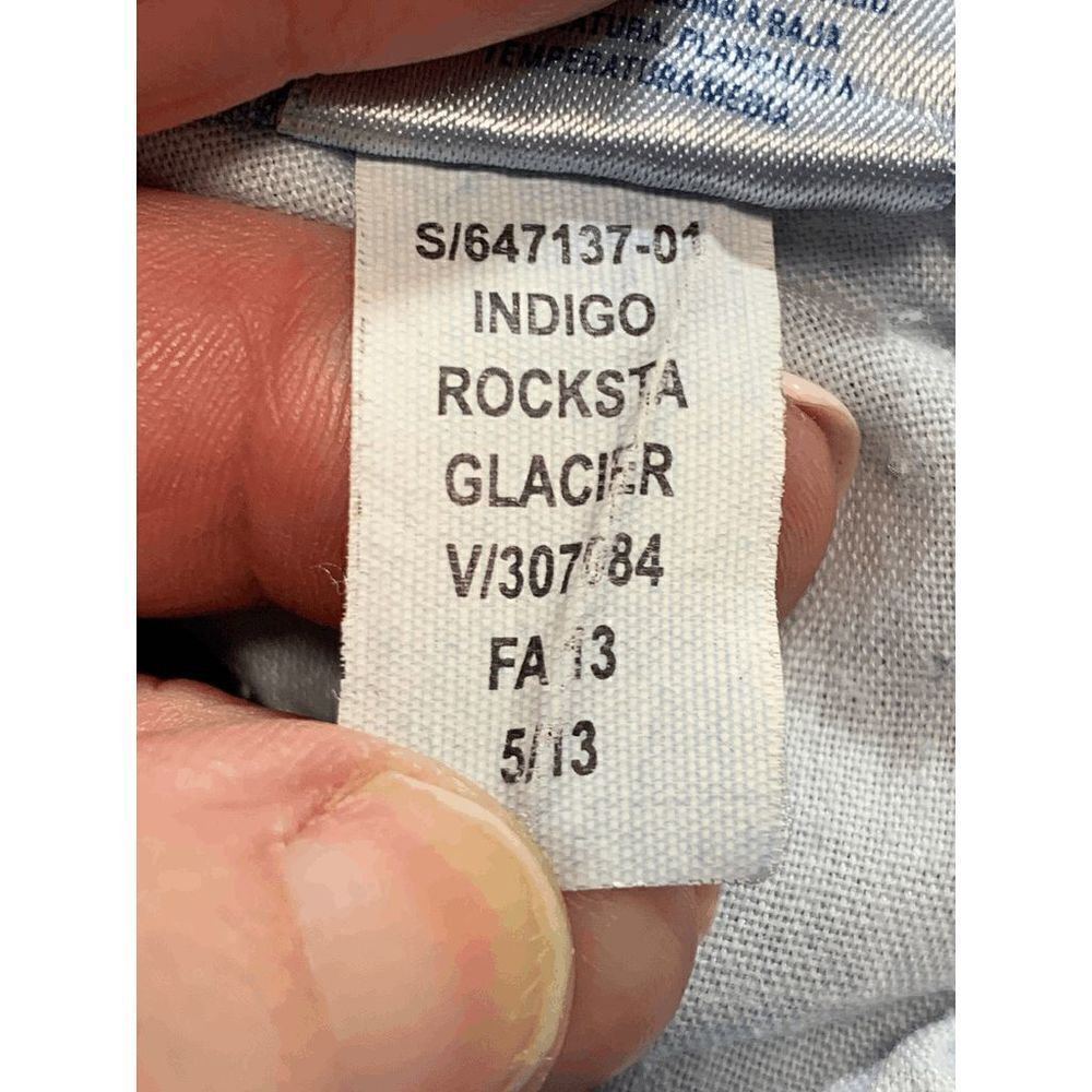Old Navy Womens Denim Jeans Skinny Rockstar Distressed Blue Medium Wash Size 10R - Picture 8 of 10